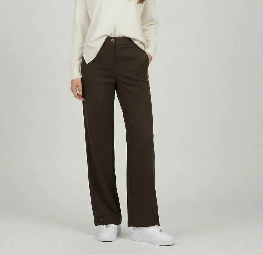 Pantalone palazzo donna moro GUS FI67028
