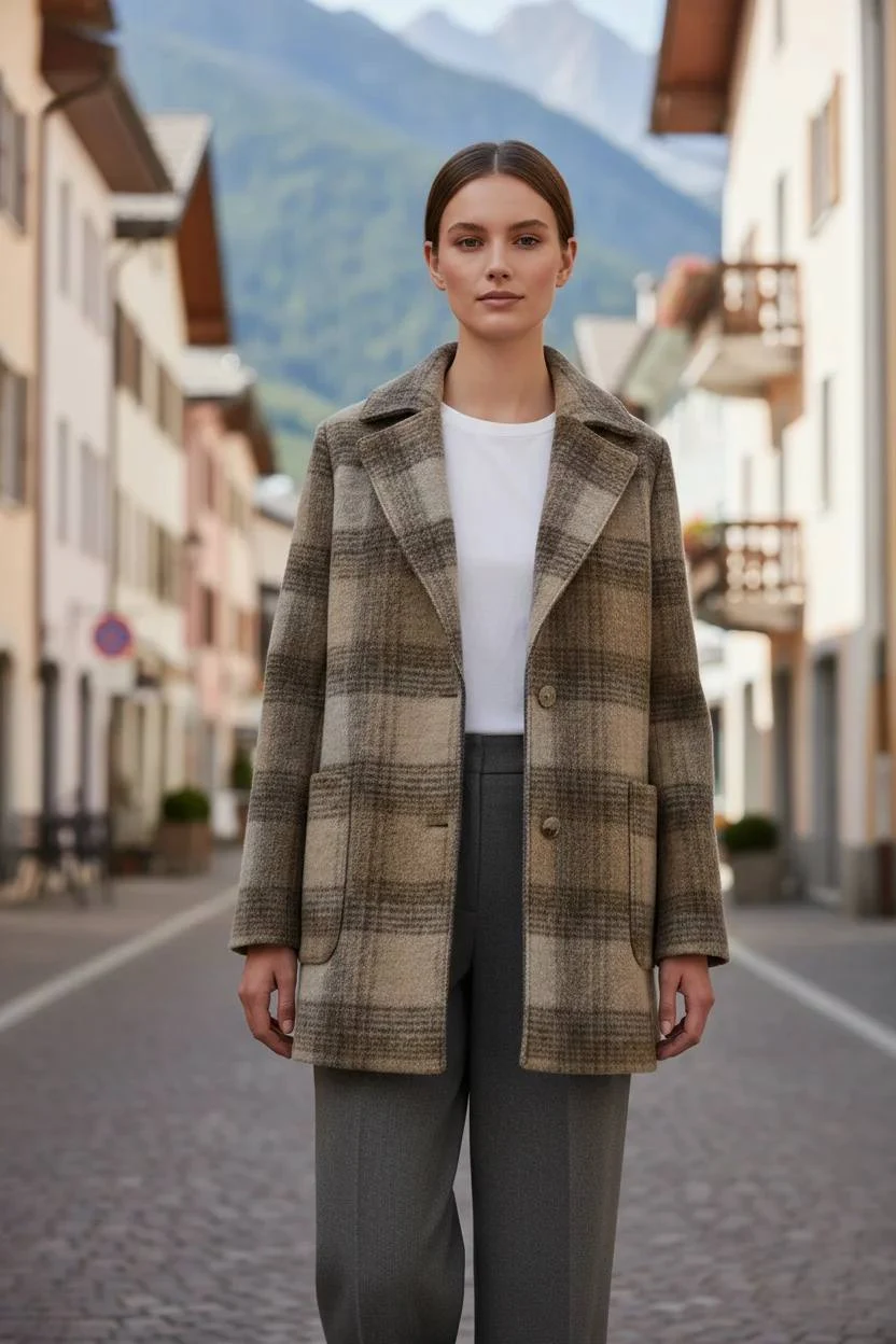 Camicione donna indossato in città