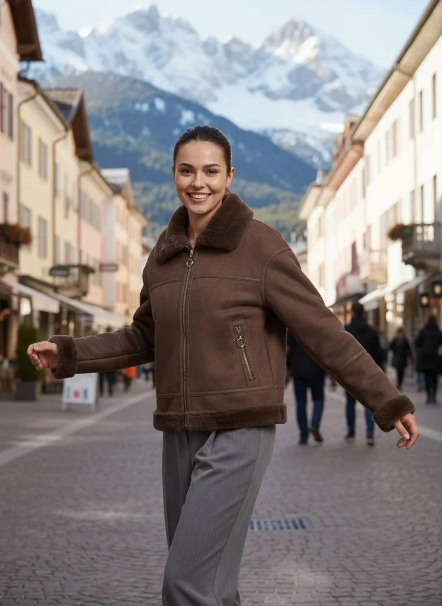 Capispalla donna inverno 2026 made in Italy