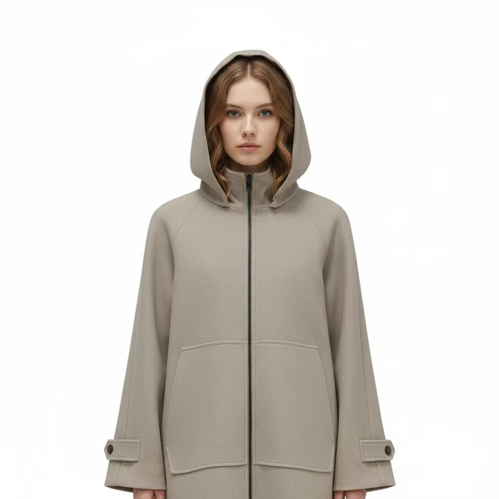 Capa oversize de mujer con capucha GUS NI61042