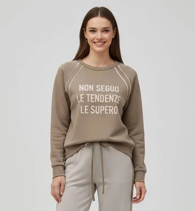 Felpa donna in modal GUS RI63018