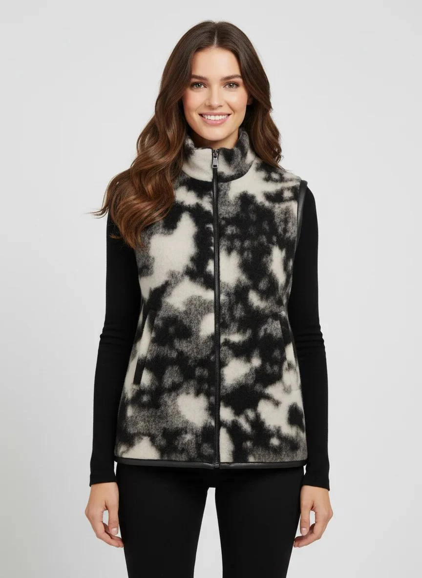 Gilet donna camouflage tono su tono GUS ZI61036
